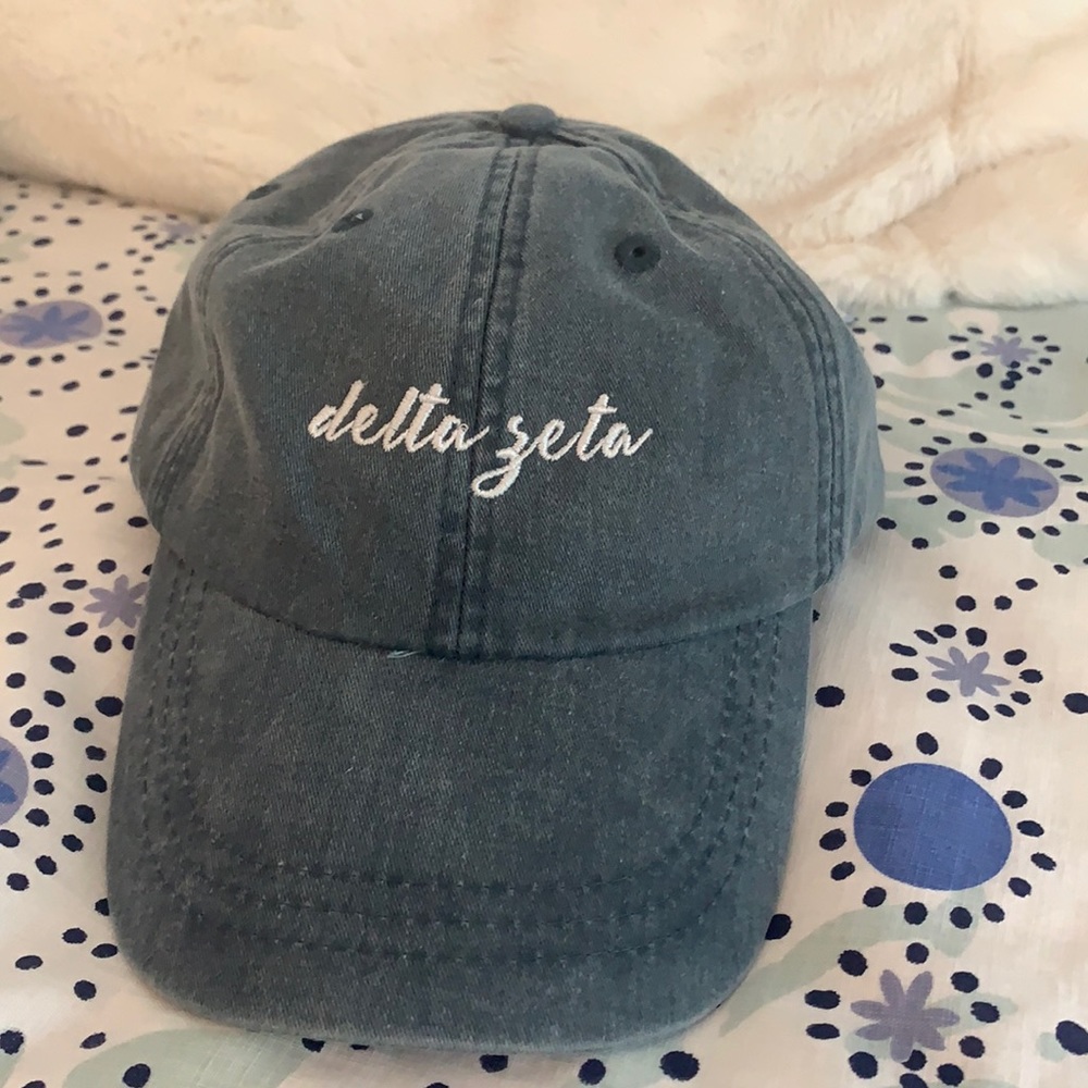 Delta Zeta denim hat